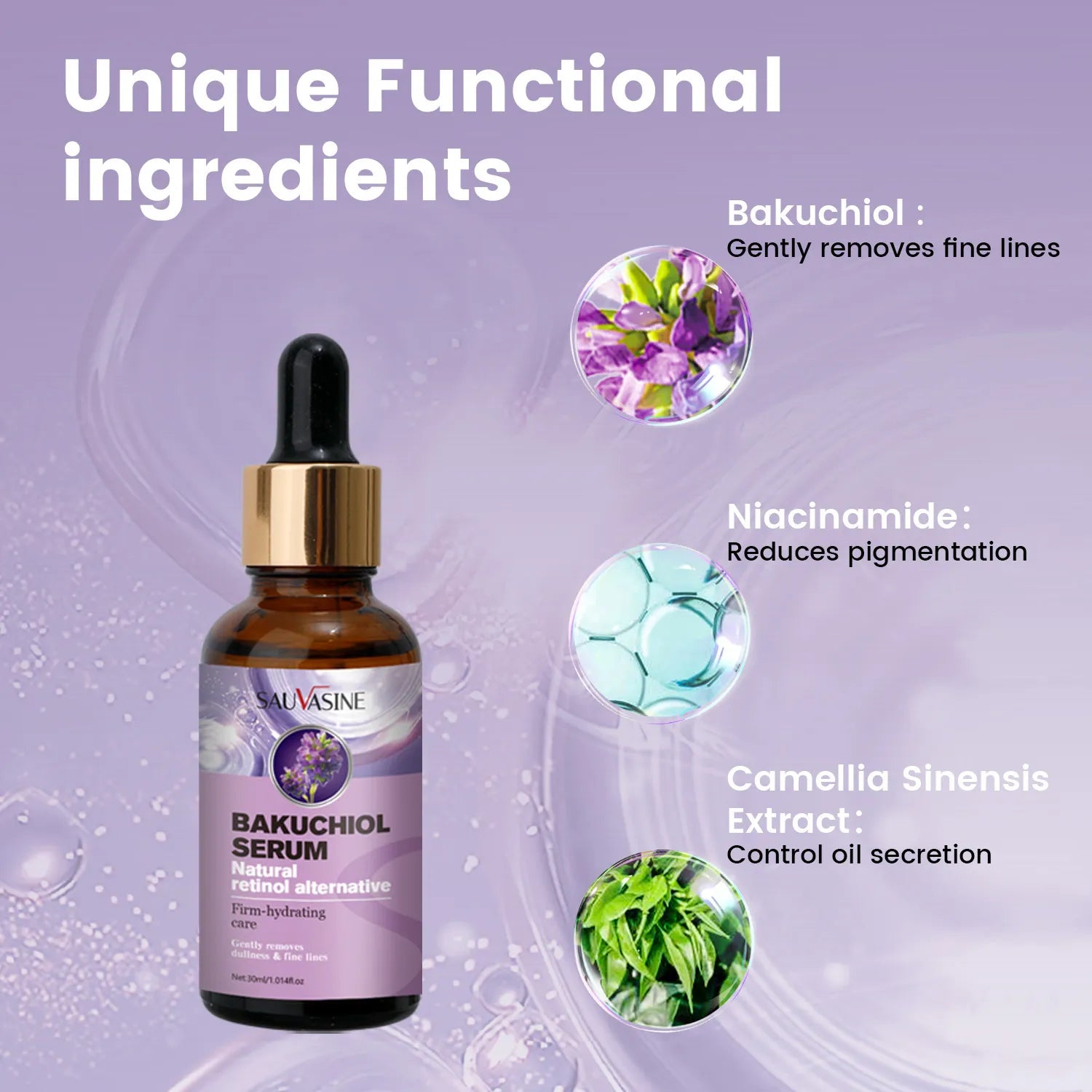 Sérum Facial Alternativo al Retinol Natural de Bakuchiol