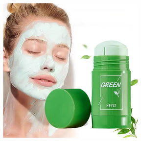 Máscara Detox de Té Verde/Máscara de Arcilla Balanceadora y Refrescante