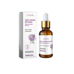 Sérum Facial Anti-Edad con Retinol, Colágeno y Bakuchiol – Rejuvenecedor, Mejora la Elasticidad, Suave y No Irritante – 30ml